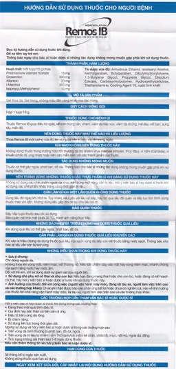 Gel Remos IB trị ngứa, viêm da và vết côn trùng cắn (10g)