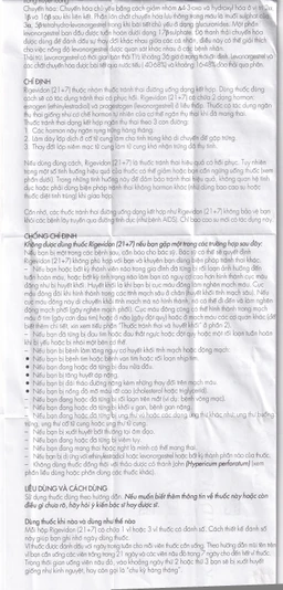 Thuốc Rigevidon 21+7 Gedeon dùng cho tránh thai (3 vỉ x 28 viên) 