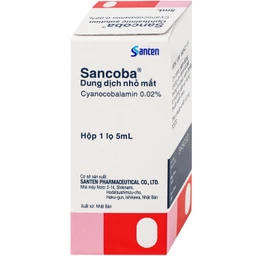 Thuốc nhỏ mắt Sancoba Santen cải thiện sự dao động về điều tiết trong chứng mỏi mắt (5ml) 2