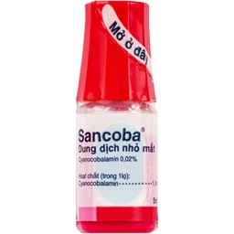 Thuốc nhỏ mắt Sancoba Santen cải thiện sự dao động về điều tiết trong chứng mỏi mắt (5ml) 4