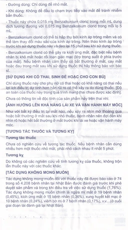 Thuốc nhỏ mắt Sanlein 0.1% Santen hỗ trợ điều trị rối loạn biểu mô kết giác mạc (5ml)