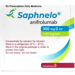 Dung dịch tiêm truyền Saphnelo 300mg Astrazeneca được chỉ định để điều trị lupus ban đỏ hệ thống (2ml)