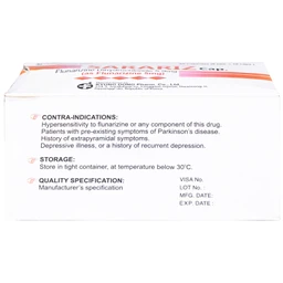 Thuốc Sarariz 5.9mg Kyung Dong điều trị đau nửa đầu, chứng chóng mặt (60 viên)