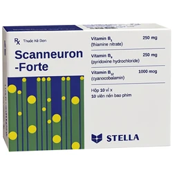 Thuốc Scanneuron-Forte Stella điều trị hỗ trợ các rối loạn về hệ thần kinh (10 vỉ x 10 viên) 1
