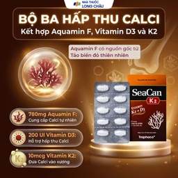 Viên uống giúp xương, răng chắc khỏe Seacan K2 Traphaco (6 vỉ x 10 viên) 3