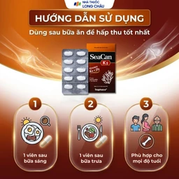 Viên uống giúp xương, răng chắc khỏe Seacan K2 Traphaco (6 vỉ x 10 viên) 5