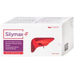 Thuốc Silymax-F Hưng Việt điều trị viêm gan do virus, xơ gan, gan nhiễm mỡ (6 vỉ x 10 viên) 2