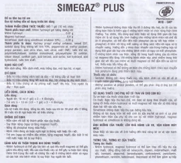 Hỗn dịch uống Simegaz Plus OPV vị bạc hà, điều trị viêm loét dạ dày , tăng acid dạ dày (20 gói x 10ml)