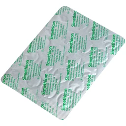Thuốc Simethicon 80mg Khapharco điều trị triệu chứng đầy hơi, chướng bụng, khó tiêu do tích tụ khí trong dạ dày, ruột (10 vỉ x 20 viên) 6