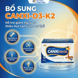 Siro bổ sung canxi & vitamin D3, K2 cho cơ thể Canxi-D3-K2 Kingphar (6 vỉ x 5 ống x 5ml) 2