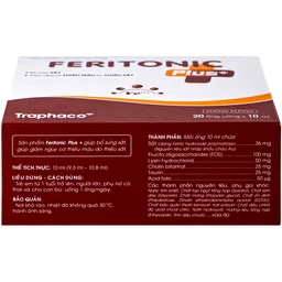 Siro bổ sung sắt Feritonic Plus+ Traphaco (4 vỉ x 5 ống)