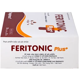 Siro bổ sung sắt Feritonic Plus+ Traphaco (4 vỉ x 5 ống)