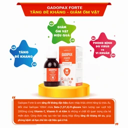 Siro hỗ trợ tăng sức đề kháng Gadopax Forte Valens (100ml) 5