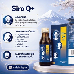 SIRO Q+ KenKo hỗ trợ giảm ho, tốt cho đường hô hấp (100ml) 4