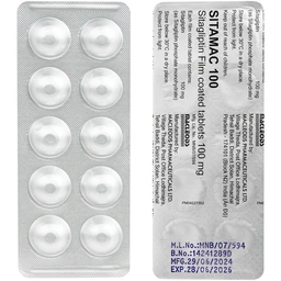 Thuốc Sitamac 100mg Macleods điều trị tiểu đường (3 vỉ x 10 viên) 5