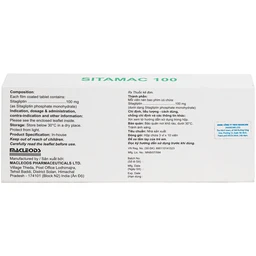 Thuốc Sitamac 100mg Macleods điều trị tiểu đường (3 vỉ x 10 viên) 3