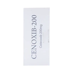 Thuốc Cenoxib-200 Celogen Pharma điều trị thoái hóa khớp, viêm khớp dạng thấp (4 vỉ x 10 viên)