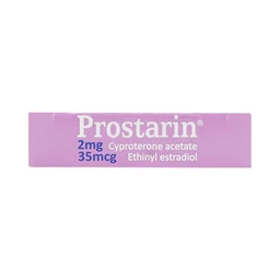 Thuốc Prostarin Abbott ngăn chặn biểu hiện cường androgen ở da (1 vỉ x 21 viên)