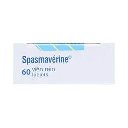 Thuốc Spasmavérine Sanofi điều trị triệu chứng đau do co thắt cơ trơn (3 vỉ x 20 viên)