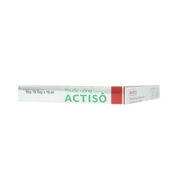 Thuốc uống Actiso Ladophar mát gan, thông mật, lợi tiểu (10 ống x 10 ml)
