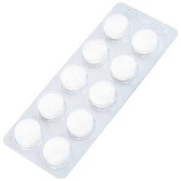 Thuốc Griseofulvin 500mg Vidipha điều trị các bệnh nấm da, tóc, lông, móng tay, móng chân (2 vỉ x 10 viên)