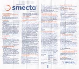 Thuốc bột pha hỗn dịch uống Smecta Ipsen hương cam & vani điều trị tiêu chảy, bảo vệ niêm mạc tiêu hoá (30 gói)