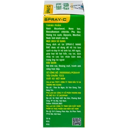 Xịt tai Spray-C nano bạc giúp làm sạch ráy tai (15ml) 4