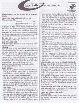 Viên ngậm Star Sore Throat OPV không đường điều trị đau họng, viêm họng (2 vỉ x 12 viên)