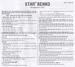 Viên ngậm Star Benko OPV điều trị nhiễm khuẩn miệng, họng (2 vỉ x 12 viên)