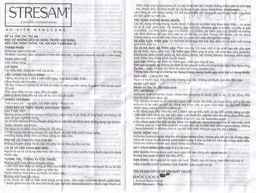 Thuốc Stresam Biocodex điều trị các biểu hiện dạng tâm thể của lo âu (3 vỉ x 20 viên)