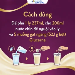 Sữa bổ sung dinh dưỡng đặc biệt cho người đái tháo đường Glucerna Abbott (380g) 5