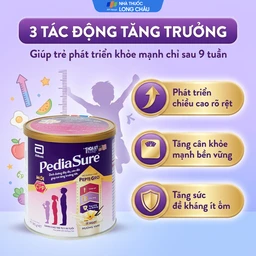 Sữa bổ sung dinh dưỡng cho bé từ 1-10 tuổi PediaSure ( 380g) 5
