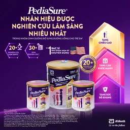 Sữa bổ sung dinh dưỡng cho bé từ 1-10 tuổi PediaSure ( 380g) 2