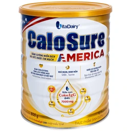 Sữa hỗ trợ tăng cường miễn dịch và sức khoẻ tim mạch Vitadairy CaloSure America 800G
