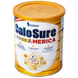 Sữa hỗ trợ tăng cường miễn dịch và sức khoẻ tim mạch Vitadairy CaloSure America 800G