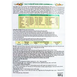 Sữa cho trẻ từ 3 tuổi Icreo Learning Milk Glico (820g) 6