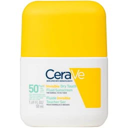 Sữa chống nắng mỏng nhẹ khô thoáng Cerave Invisible Dry Touch Fluid Sunscreen Spf 50+ Pa++++ 50ml