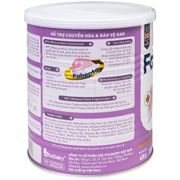 Sữa dinh dưỡng dành cho bệnh nhân gan Fohepta Vitadairy (400g) 8