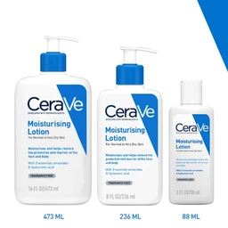 Sữa dưỡng ẩm da CeraVe Moisturising Lotion 236ml dành cho da thường, da khô và rất khô