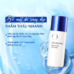 Sữa dưỡng trắng, ngừa nám da Transino Whitening Clear Milk EX 100ml