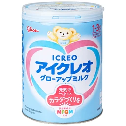 Sữa hỗ trợ đề kháng và tiêu hóa cho trẻ 1-3 tuổi Icreo Grow-up Milk Glico (820g) 1