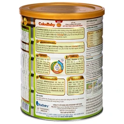 Sữa hỗ trợ tăng cường đề kháng, tăng cân khỏe mạnh cho trẻ 0-12 tháng tuổi Colosbaby gold 0+ Vitadairy (800g) 3