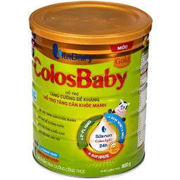 Sữa hỗ trợ tăng cường đề kháng, tăng cân khỏe mạnh cho trẻ 1-2 tuổi Colosbaby gold 1+ Vitadairy (800g) 5
