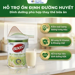 Sữa Boost Glucose Control Nestlé bổ sung dinh dưỡng cho người tiểu đường (400g) 4