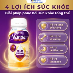 Sữa hỗ trợ tăng đề kháng Nutifood Varna Colostrum (24 chai) 2