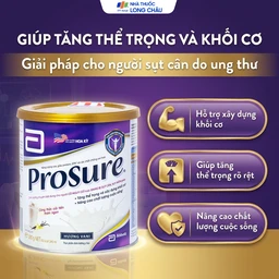 Sữa bổ sung dinh dưỡng chuyên biệt cho người đang sụt cân Prosure Abbott (380g) 5