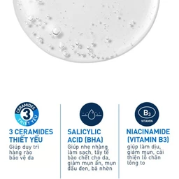 Sữa rửa mặt cho da nhạy cảm Cerave Sa Smoothing Cleanser 236ml