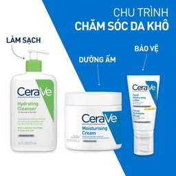 Sữa rửa mặt cho da thường và khô Cerave Hydrating Cleanser 473ml
