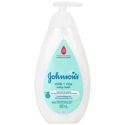 Sữa tắm chứa sữa và gạo Johnson's Baby 500ml