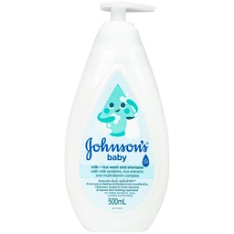 Sữa tắm chứa sữa và gạo Johnson's Baby 500ml 1
